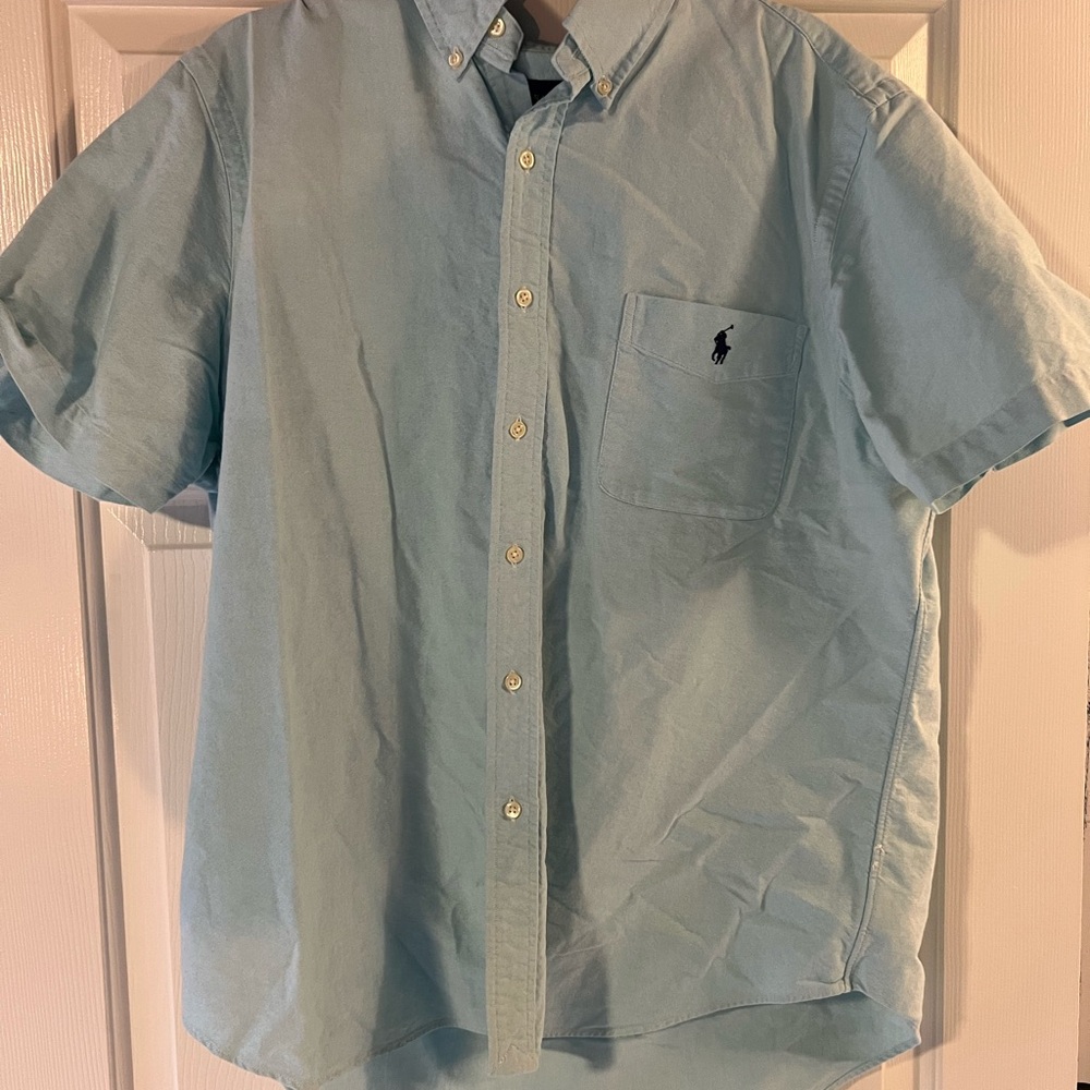 Ralph Lauren Light Blue Casual Button Down Shirt
